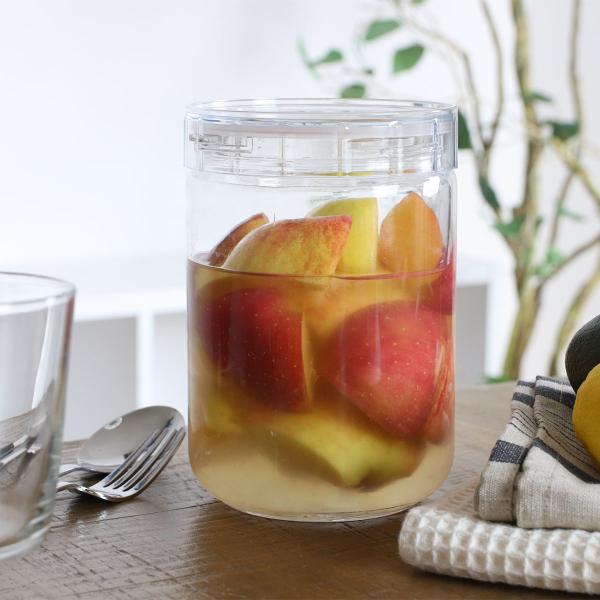 保存容器 1.3L チャーミークリアー・タフ TL1 セラーメイト （ 日本製 ガラス 密閉 パッキ...