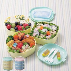 スケーター 弁当箱 ピクニック ランチボックス 2段 1250ml ハロー