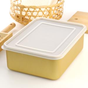 アルミ保存容器 (深型・大) 谷口金属 / 日本製 蓋付き フタ付き アルミ