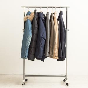 岩附 ハンガーラック 高耐荷重 幅80cm （ パイプハンガー 頑丈 耐荷重