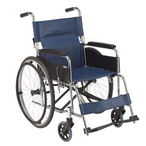 マキテック 車椅子 KS50-4043GR 折りたたみ 軽量 介助ブレーキ マキテック 車いす 自走式 背折れタイプ KS50ワイドタイプ 座面幅46cm