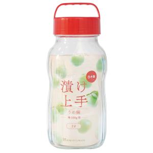 東洋佐々木ガラス 果実酒びん 漬け上手 2L 梅 500g用 保存容器