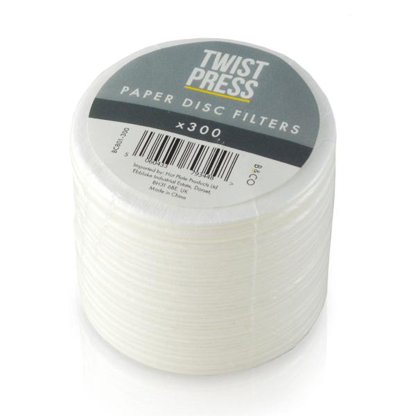 ツイストプレス 専用 BARISTA＆CO フィルター Disc Paper Filter 300枚...