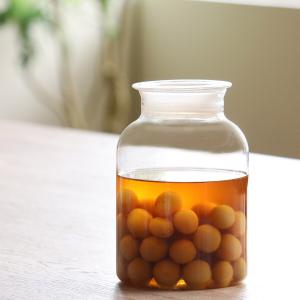 ハリオ 保存びん 1L ガラスの手仕事保存びん （ HARIO