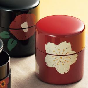 HAKOYA 茶筒 300ml 茶入れ 朱うさぎ （ おしゃれ 日本製 かわいい お茶