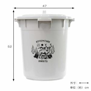 ゴミ箱 45L カラーペール アースカラー (...の詳細画像4