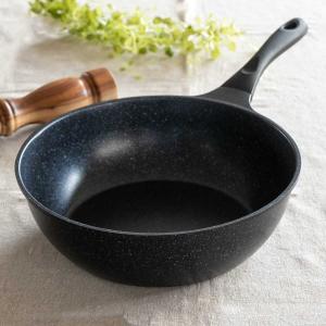 谷口金属工業 炒め鍋 28cm IH対応 ダイヤモンドコート すべすべ超かる