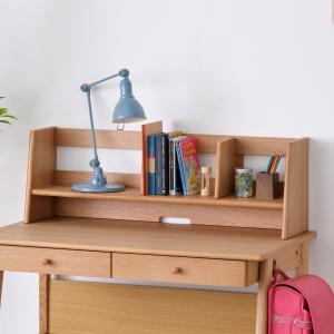 学習机1 C 上部本棚部分【KOKUYO ロングランデスク】　　（個別販売不可） 一生紀（ISSEIKI） 上棚 学習机用 幅99cm 木製 RESCO （ 机上 収納