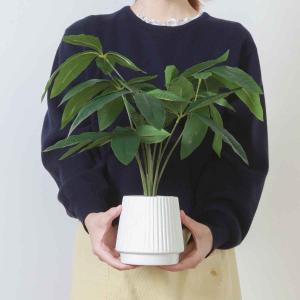 人工観葉植物 造花/150cm モノトーンMIXブランチのデザインポット