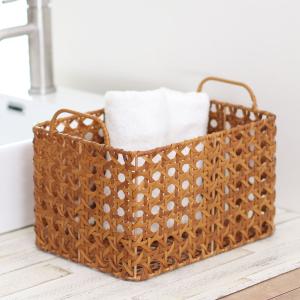 かご バスケット 3点セット エコクラフト カゴ 収納 クラフトバンド お片付けかご3L 紙バンドキット エコ クラフトバンドキット : 紙バンド