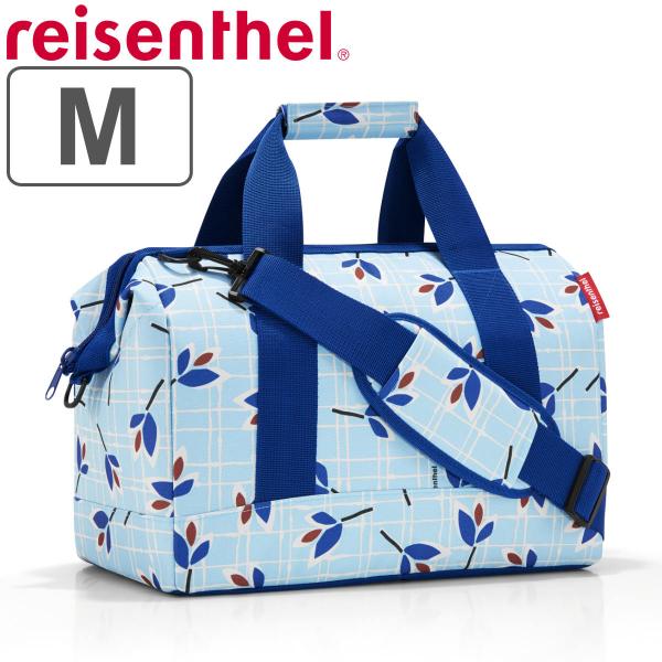 ボストンバッグ reisenthel ALLROUNDER M LEAVES BLUE （ バッグ ...