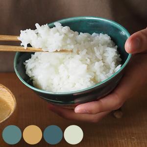 茶碗 12cm Glossy Pottery Bread&Rice パンとごはんと... 陶器 美濃焼 （ 電子レンジ対応 お茶碗 ご飯茶碗 茶わん ライスボウル ）