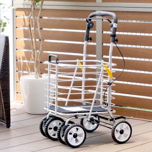 WA-3 ラビット 屋外歩行車 標準タイプ ウェルパートナーズ シルバー