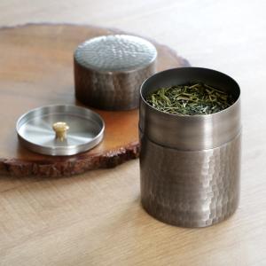 木箱入り 急須 茶筒 茶箕付き 茶托 5枚 セット 茶たく 茶さじ 純銅製
