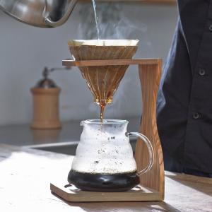 HARIO V60 コーヒードリッパースタンド付きセット HARIO（ハリオ） コーヒー ドリッパーセット 1〜4杯用 V60 オリーブ