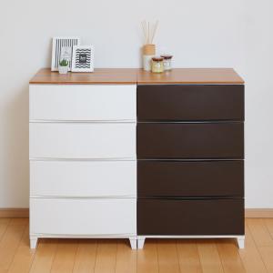 サンカ チェスト 5段 幅54×奥行42×高さ107cm ルームスシェード