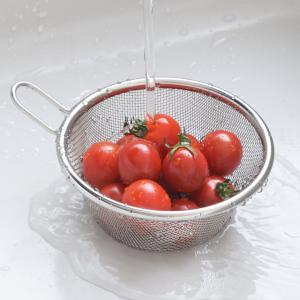 井上金網工業 日本製 18-8 ステンレス ジャンボざる 45cm (15升用