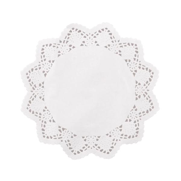 レースペーパー 14cm ラフィネ 18枚入り （ ケーキ 敷紙 敷き紙 デコレーション ラッピング...