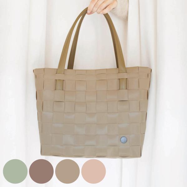 バッグ Handed By Color Match 買い物バッグ 手編み （ カゴバッグ ハンドバッ...