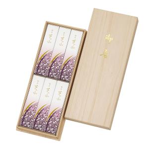 【美品】SHAWKEAのi-Moxi Kit線香セット 日本香堂 お線香 淡墨の桜 桐箱 ローソクセット （ 線香 ローソク 宇野