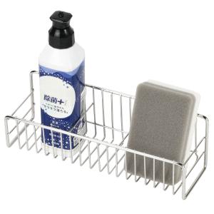 パール金属 スポンジラック アットアクア ステンレス製洗剤・スポンジ