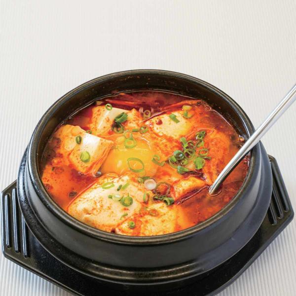 スンドゥブ鍋 13cm 韓味家 陶器 （ ガス火対応 電子レンジ対応 スンドゥブ 鍋 チゲ鍋 ）