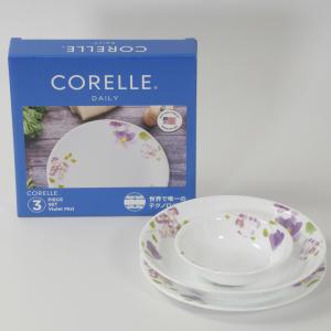 コレール　花柄陶器食器セット 6枚（長方形・丸型）　コレール　KORAIL CORELLE（コレール） 食器6点セット ランチプレート ワンプレート 前菜