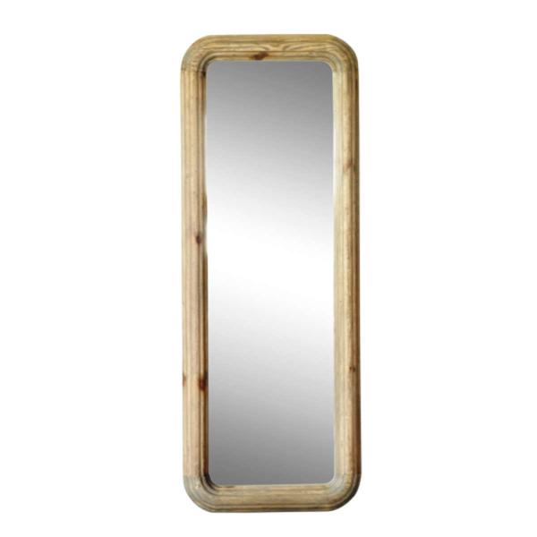 ミラー 全身 木枠 天然木 パイン古材 60×180cm （ 大きめ 大きい 鏡 かがみ 立てかけ ...