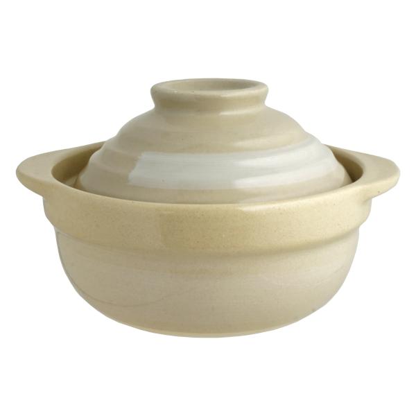 土鍋 17cm 直火専用 蓋がお茶碗にもなる土鍋 （ ガス火専用 ひとり鍋 卓上鍋 一人鍋 深型土鍋...