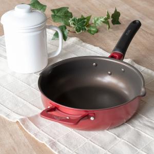 スイスダイヤモンド 浅型フライパン24cm IH対応 ダイヤモンド