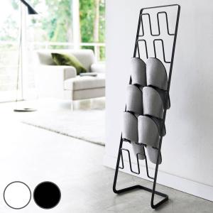 山崎実業 フレーム スリッパラック 6足用 スリム （ 4903208047029 フレームシリーズ スリッパ 収納 スリッパスタンド 6段 6足 スリッパ入れ スリッパ置き ）