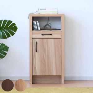 ファックス台 オーク柄 ナチュラルデザイン 幅45cm （ 電話台 ルーター
