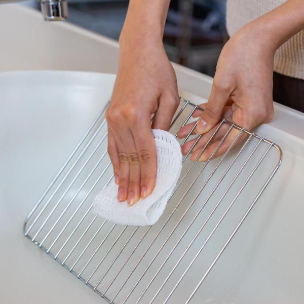 あみたわし そうじの神様 ペットボトルから生まれたキッチン用アミタワシ 1枚入り （ キッチン 掃除...