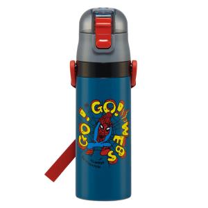 スケーター 水筒 470ml 超軽量ダイレクトボトル SPIDEY