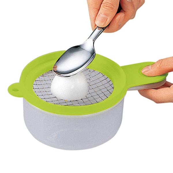 たまごみじん切り器 たまごサラダメーカー 日本製 貝印 （ エッグカッター エッグスライサー 玉子切...