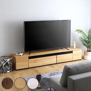 テレビ台 幅210cm 95型対応 完成品 日本製 （ ローボード 大型テレビ TV台 収納 家具 AVラック テレビ 組み合わせ ）｜interior-palette