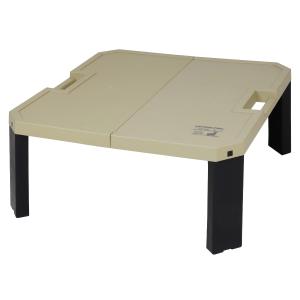 CAPTAIN STAG（キャプテンスタッグ） 折りたたみテーブル 木製 ロー