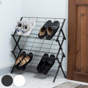 イケア（IKEA） マルチフリー ラック ローシェルフ シューズラック 2段