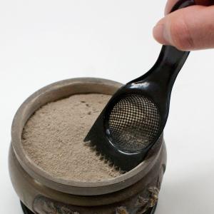 茶道具 灰道具 灰押さえ 灰ならし 回転台 木製 平台 : 茶道具いまや