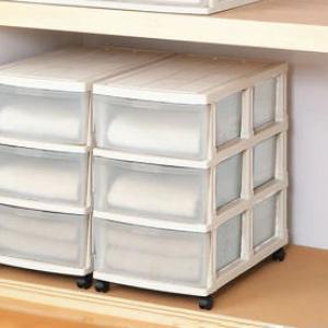 ニトリ（NITORI） 押入れ収納ケース FD(3段2列) 幅74奥行70高さ62cm