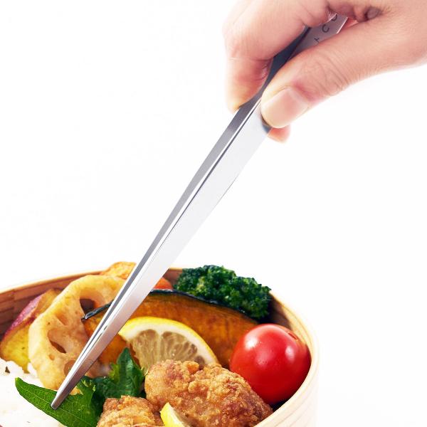 EAトCO 菜箸 トング Moribashi ステンレス製 日本製 （ イイトコ 菜ばし 料理箸 菜...