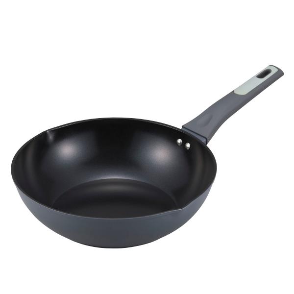 いため鍋 28cm IH対応 セラループ セラミックコート （ ガス火対応 オール熱源対応 炒め鍋 ...