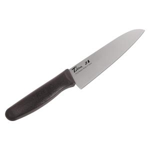 三徳包丁 刃渡り16cm 銀チタン （ 包丁 庖丁 万能包丁 三徳庖丁 文化