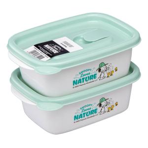 Lustroware（ラストロウェア） 保存容器 610ml スヌーピー フラップ付