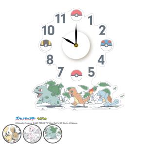 Pokemon（ポケモン） ポケットモンスター「アイコンウォールクロック