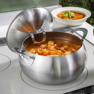 下村企販 スープ＆カレーポット 20cm IH対応 ステンレス製 日本製
