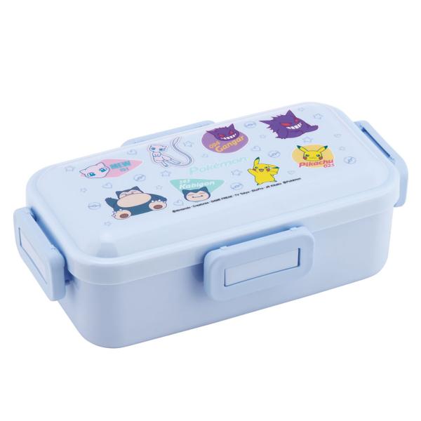 弁当箱 1段 530ml 抗菌ふわっと弁当箱 ポケモン colorful （ ランチボックス 食洗機...