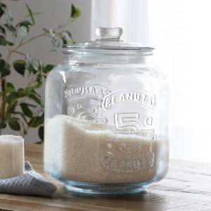 保存容器 7L クッキージャー ガラス ワイド （ キャニスター ガラス