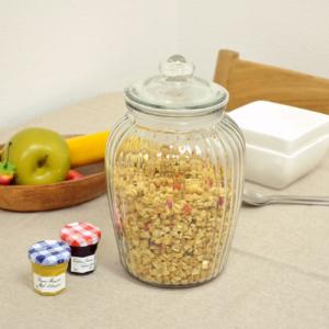 ナンタケットバスケット、ガラスジャー、キャニスター ナンタケットバスケット、ガラスジャー、キャニスター