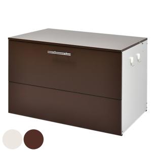 ゴミ収納庫 屋外用 274L 幅100×奥行56×高さ63.5cm ガルバリウム （ ごみ箱 コンテナ 大容量 大型 ダストボックス 収納 屋外収納 ゴミ 収納庫 日本製 ）
